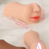 3 in 1 Male Masturbator / Realistic Mouth with Vagina and Anus Imitation / Men's Sex Toys - EVE's SECRETS