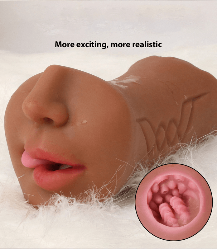 3 in 1 Male Masturbator / Realistic Mouth with Vagina and Anus Imitation / Men's Sex Toys - EVE's SECRETS