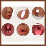 3 in 1 Male Masturbator / Realistic Mouth with Vagina and Anus Imitation / Men's Sex Toys - EVE's SECRETS