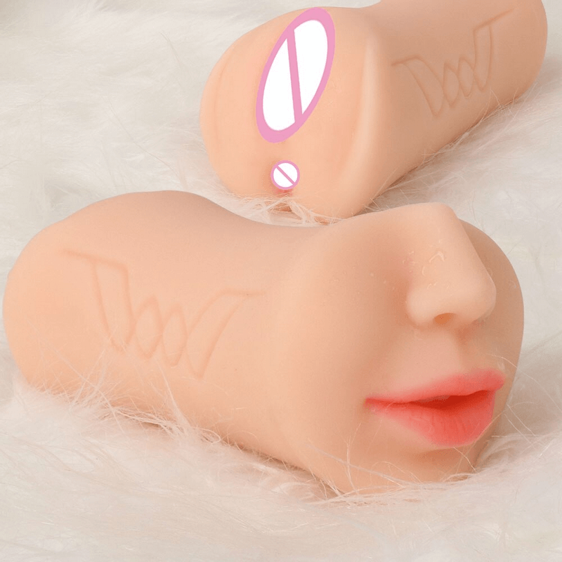3 in 1 Male Masturbator / Realistic Mouth with Vagina and Anus Imitation / Men's Sex Toys - EVE's SECRETS
