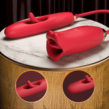 3in1 Patting Licking Vibrating Sex Toy / Clit G-Spot A-Spot Vibrator - EVE's SECRETS