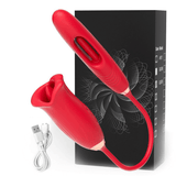 3in1 Patting Licking Vibrating Sex Toy / Clit G-Spot A-Spot Vibrator - EVE's SECRETS