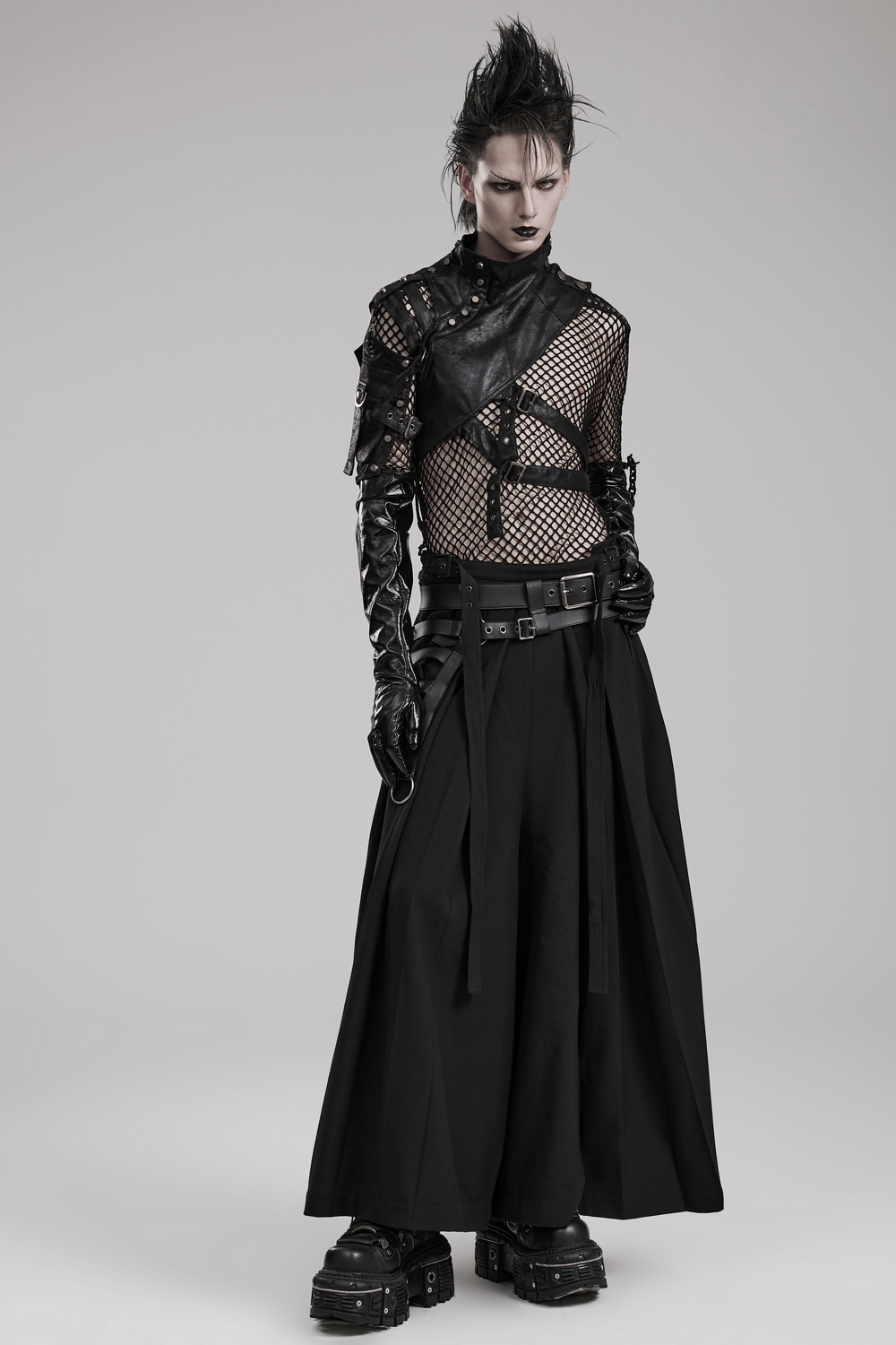 Adjustable Buckles and Straps for Edgy Shoulder Protection