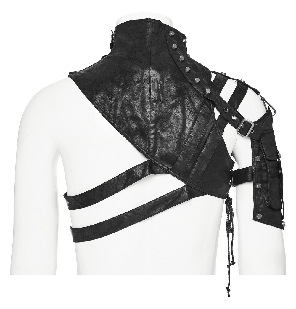 Adjustable Buckles and Straps for Edgy Shoulder Protection