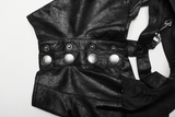 Adjustable Buckles and Straps for Edgy Shoulder Protection