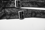 Adjustable Buckles and Straps for Edgy Shoulder Protection