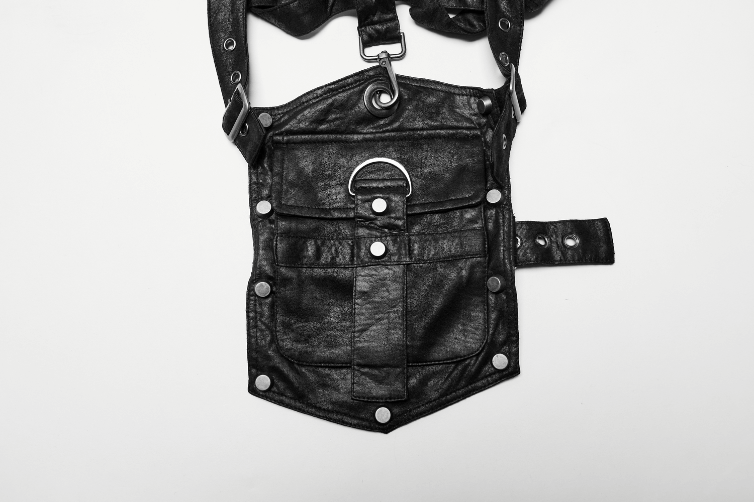 Adjustable Buckles and Straps for Edgy Shoulder Protection