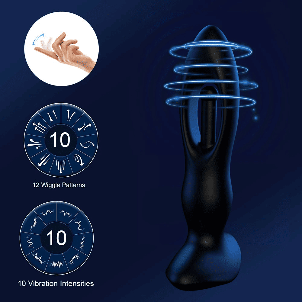Adult Silicone Anal Butt Plug / Sex Toy with Remote Control