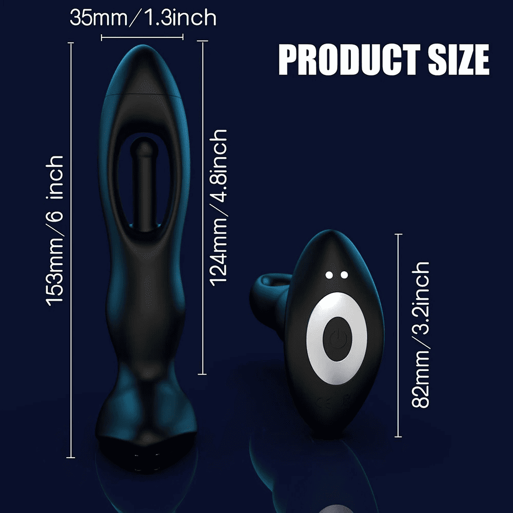 Adult Silicone Anal Butt Plug / Sex Toy with Remote Control