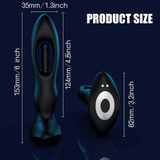 Adult Silicone Anal Butt Plug / Sex Toy with Remote Control