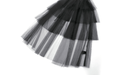Alluring Tulle Dress with Layered Skirt and Lace Accents
