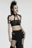Alternative Leather Bra Harness with Perfect Punk Vibe for Women