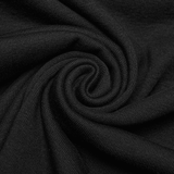 Asymmetric Gothic Black Dress with Mesh Sleeves