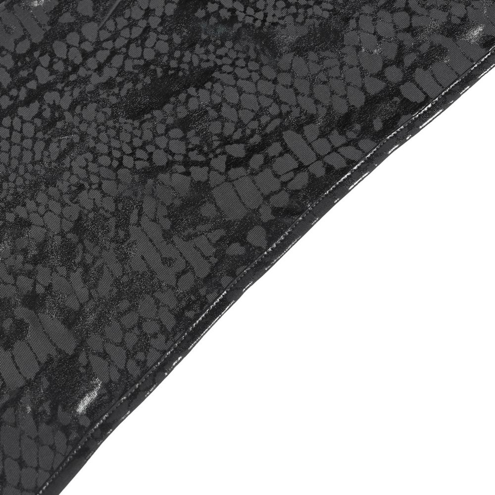 Asymmetrical Dress with Front Zipper and Buckle Details