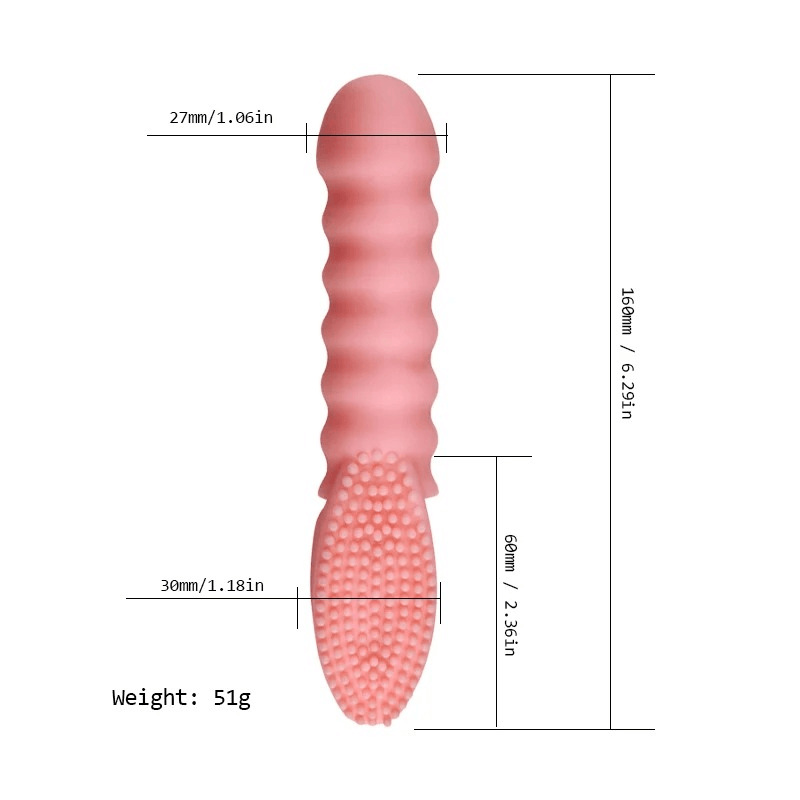 Soft Finger Vaginal Stimulation Vibrator / Female Clitoris Masturbator / Sex Toys For Women - EVE's SECRETS