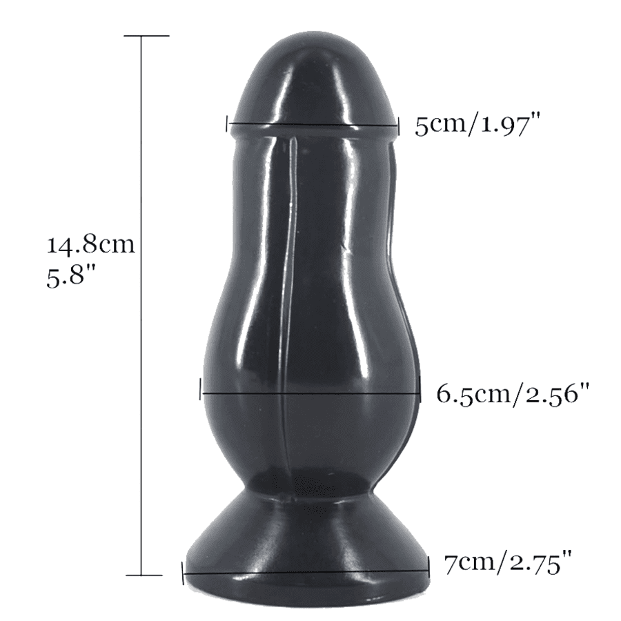 Big Anal Dildo for Masturbation / Unisex Anal Massager