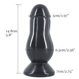 Big Anal Dildo for Masturbation / Unisex Anal Massager