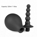 Big Silicone Anal Cleaning Ass & Vagina Pussy Cleaning Device / Enema Syringe Device Butt Plug - EVE's SECRETS