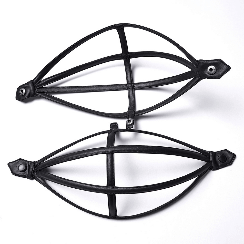 Black Gothic Lace-Up Corset with Rose Jacquard Fabric