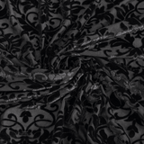 Black Lace Deep V-Neck Dress: Gothic Style for You