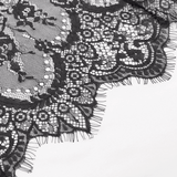 Black Lace Two-Piece Lingerie: Gothic Sexy Transparent Set