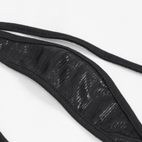 Black Lingerie Set: Body Harness with Chain and Pentagram