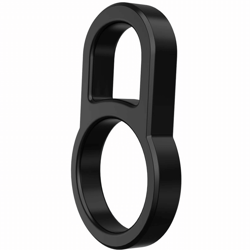 Black Silicone Cock Ring for Male / Sex Toys for Men / Stretchable Erotic Device - EVE's SECRETS