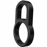 Black Silicone Cock Ring for Male / Sex Toys for Men / Stretchable Erotic Device - EVE's SECRETS