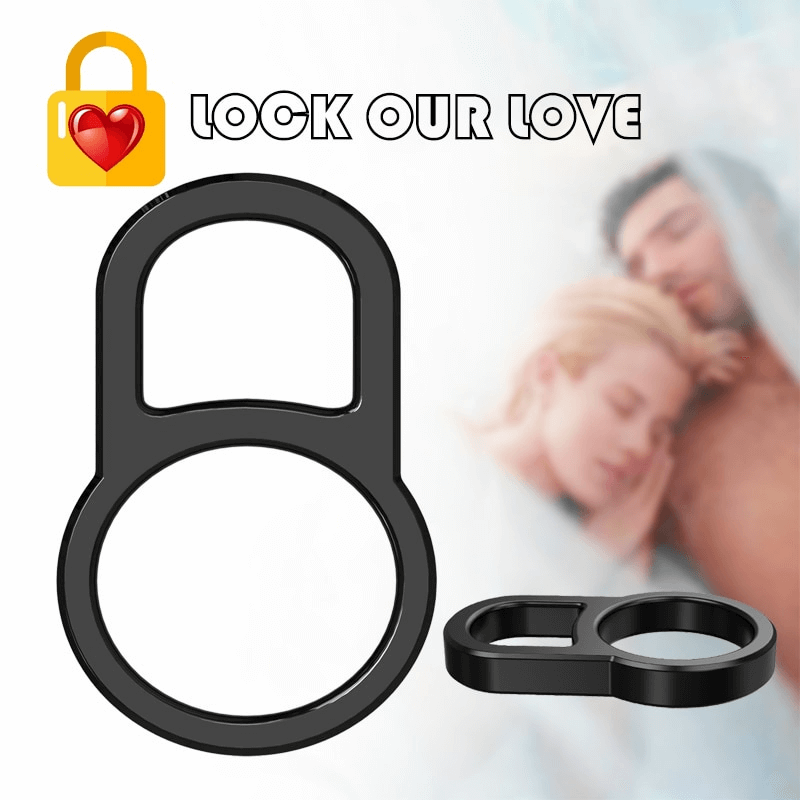 Black Silicone Cock Ring for Male / Sex Toys for Men / Stretchable Erotic Device - EVE's SECRETS