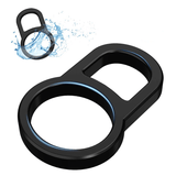 Black Silicone Cock Ring for Male / Sex Toys for Men / Stretchable Erotic Device