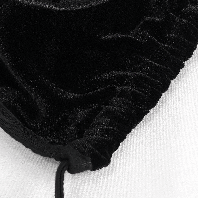 Black Velvet Pentagrams Bikini with a Sexy Stretch