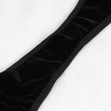 Black Velvet Pentagrams Bikini with a Sexy Stretch