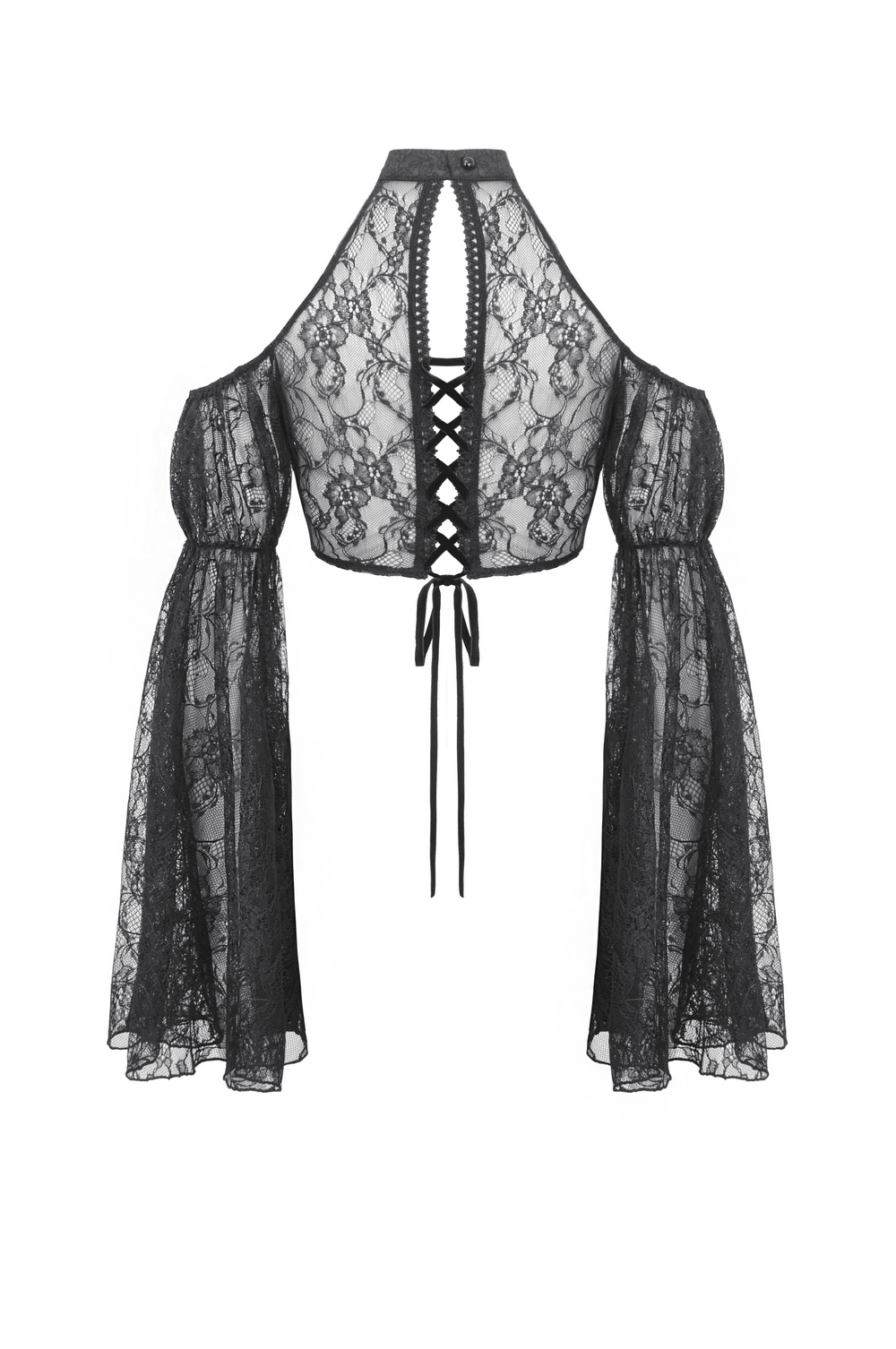 Chic Black Lace Bolero Shrug for Night Events