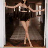 Chic Bridal Lace Babydoll - Romantic Wedding Nightwear - EVE's SECRETS
