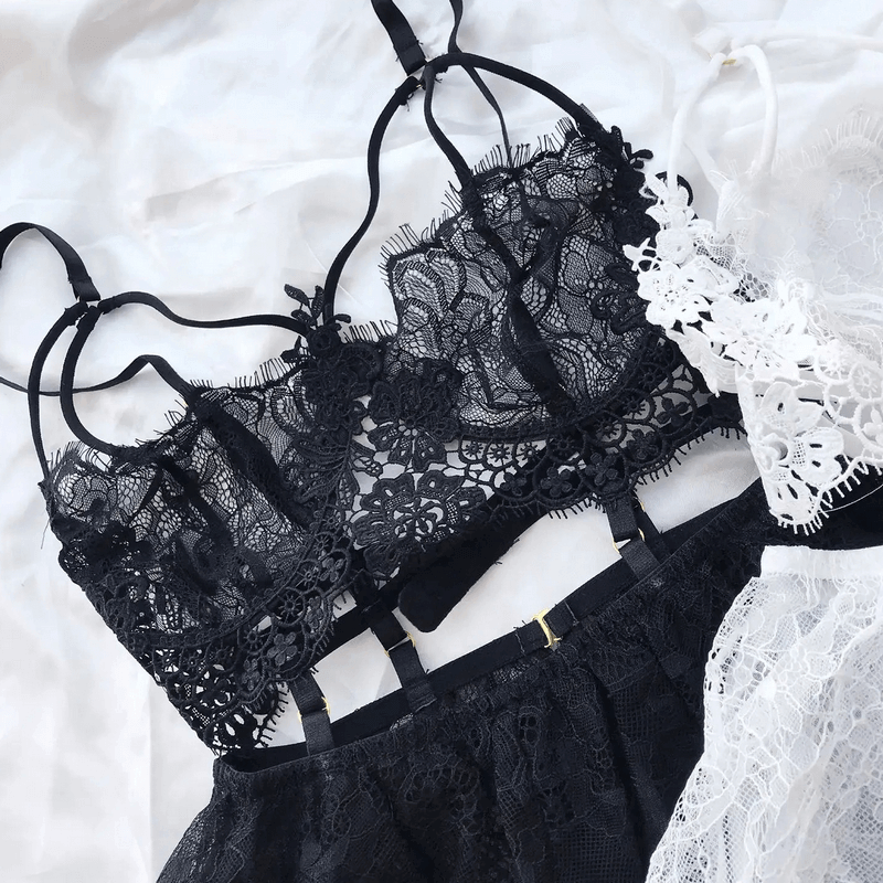 Chic Bridal Lace Babydoll - Romantic Wedding Nightwear - EVE's SECRETS