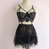 Chic Bridal Lace Babydoll - Romantic Wedding Nightwear - EVE's SECRETS