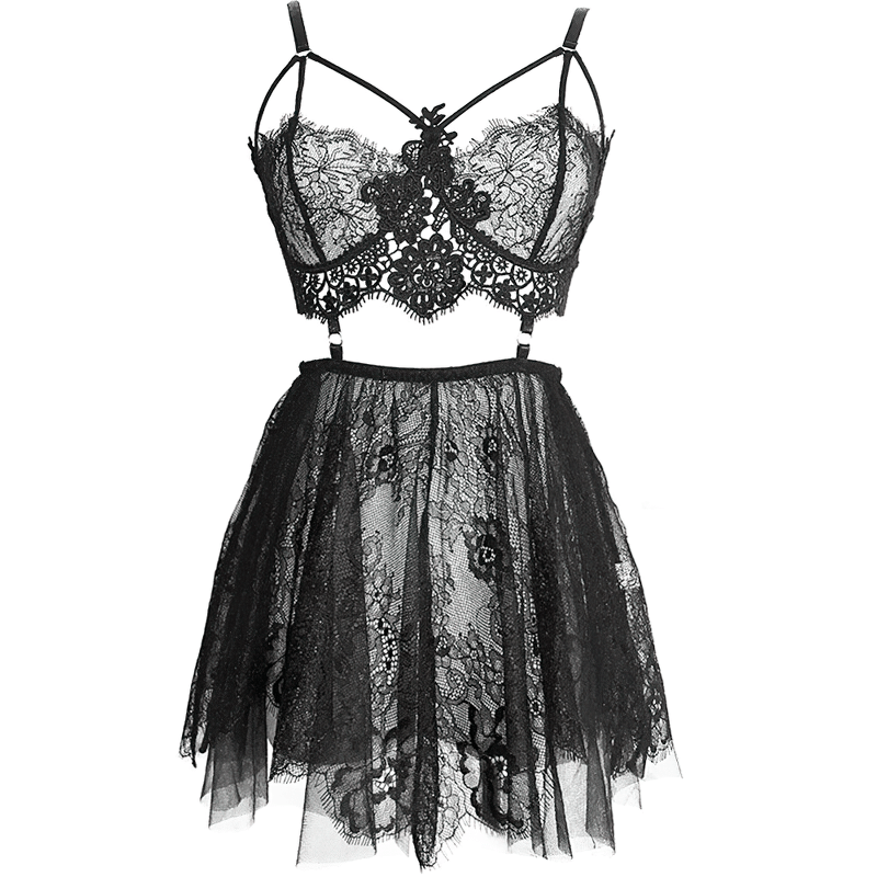 Chic Bridal Lace Babydoll - Romantic Wedding Nightwear - EVE's SECRETS