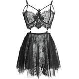 Chic Bridal Lace Babydoll - Romantic Wedding Nightwear - EVE's SECRETS