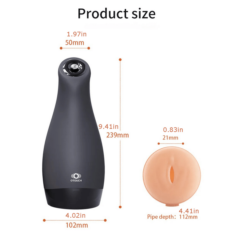 Automatic Sucking Male Masturbators / Blowjob Sex Toy / Realistic Vagina and Butt - EVE's SECRETS
