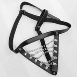 Men's Adjustable Underwear / Lingerie with Metal Chain Front - EVE's SECRETS