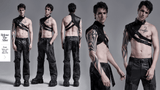 Edgy Streetwear Essential: Leather Shoulder Harness