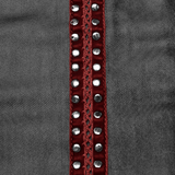 Edgy Women's Rivets Dress with Adjustable Straps