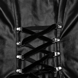 Edgy Women's Rivets Dress with Adjustable Straps