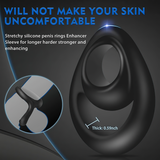 Elastic Men's Black Cock Rings / Silicone Male Sex Toys / What is a Penis Ring - EVE's SECRETS