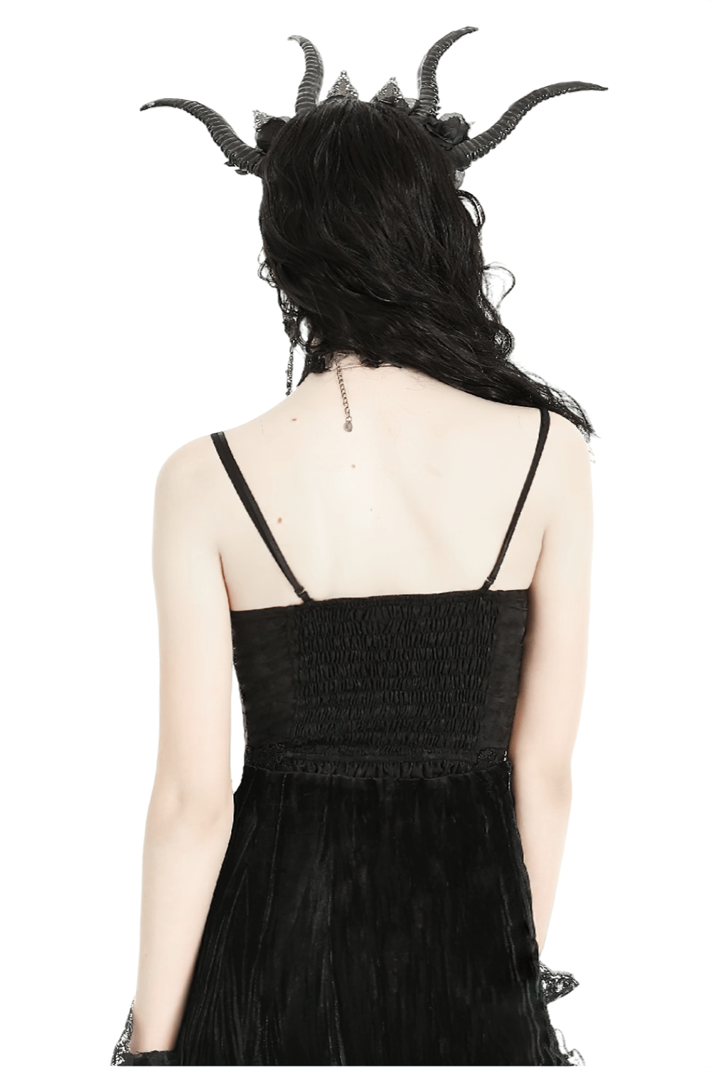Elegant Corset-Style Top Featuring Lace and Polka Dot