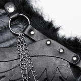 Elegant Exquisite Black Feathered Wings for Costumes