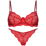 Elegant Sexy Lace Lingerie Set - Underwire Bra & Panty - EVE's SECRETS