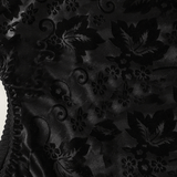 Embossed Slim-Fit Bodycon Mini Dress / Backless Halter Lingerie with Garters / Women's Sexy Outfit - EVE's SECRETS