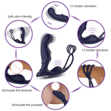 Erotic Anal Plug Vibrator With Remote Control / Male Prostate Massager / Sex Toys For Men - EVE's SECRETS