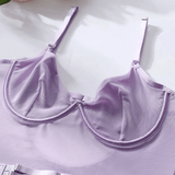 Erotic Seductive Bodysuits / Sexy Mesh Clothing with Long Gloves / Female Skinny Outfits - EVE's SECRETS